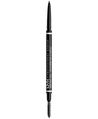 Nyx Professional Makeup Micro Brow Pencil Vegan Eyebrow Pencil In Taupe