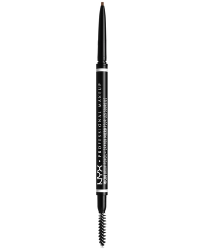 Nyx Professional Makeup Micro Brow Pencil Vegan Eyebrow Pencil In Chocolate