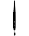 Nyx Professional Makeup Fill & Fluff Eyebrow Pomade Pencil In Black