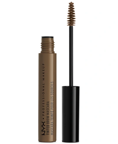 Nyx Professional Makeup Tinted Brow Mascara In Brunette
