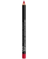 Nyx Professional Makeup Suede Matte Lip Liner In Spicy (true Red)