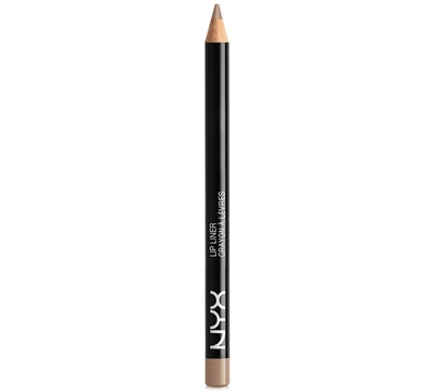 Nyx Professional Makeup Slim Lip Pencil Creamy Ling-lasting Lip Liner In Brown