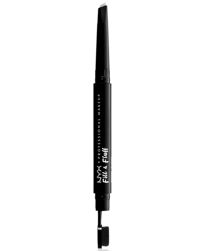 Nyx Professional Makeup Fill & Fluff Eyebrow Pomade Pencil In Clear