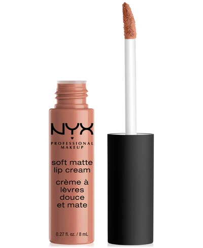 Nyx Professional Makeup Soft Matte Lip Cream In Abu Dhabi (deep Rose Beige)