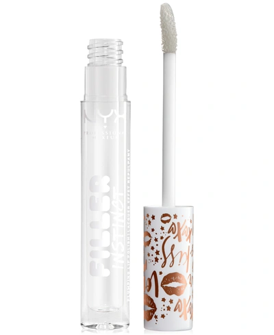 Nyx Professional Makeup Filler Instinct Plumping Lip Polish 2.5ml (various Shades) - Let's Glaze