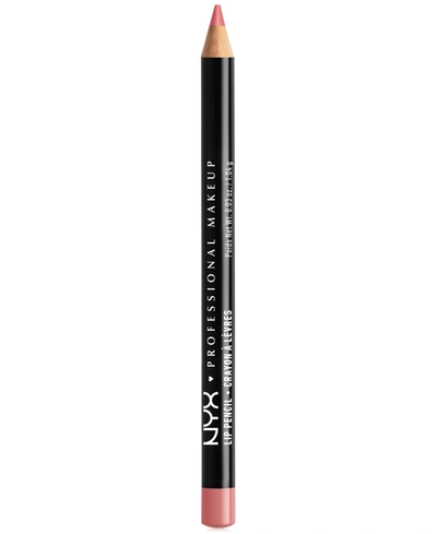Nyx Professional Makeup Slim Lip Pencil Creamy Ling-lasting Lip Liner In Cherry Red