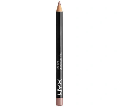 Nyx Professional Makeup Slim Lip Pencil Creamy Ling-lasting Lip Liner In Mahogany