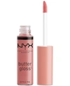 NYX PROFESSIONAL MAKEUP BUTTER GLOSS NON-STICK LIP GLOSS