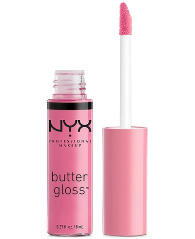 Nyx Professional Makeup Butter Gloss Non-stick Lip Gloss In Merengue
