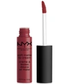 Nyx Professional Makeup Soft Matte Lip Cream In Budapest (deep Mauve With Red Undertone)