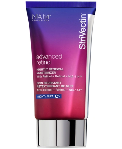 Strivectin Advanced Retinol Nightly Renewal Face Moisturizer With Retinol 1.7 oz/ 50 ml In No Color