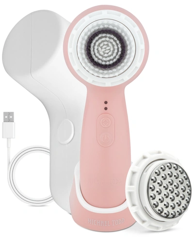 Michael Todd Beauty Soniclear Petite Antimicrobial Sonic Skin Cleansing Brush In Millenial Pink