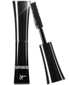 It Cosmetics Mini Superhero Elastic Stretch Volumizing Mascara Super Black 0.17 oz/ 5 G In Black