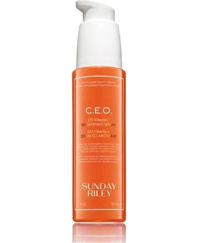 SUNDAY RILEY C.E.O. 15% VITAMIN C BRIGHTENING SERUM, 1.7OZ.