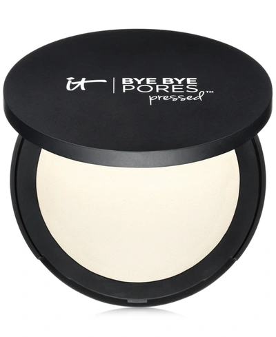 IT COSMETICS BYE BYE PORES PRESSED TRANSLUCENT SETTING POWDER