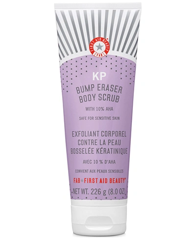 FIRST AID BEAUTY KP BUMP ERASER BODY SCRUB W. 10% AHA, 8.0 OZ.