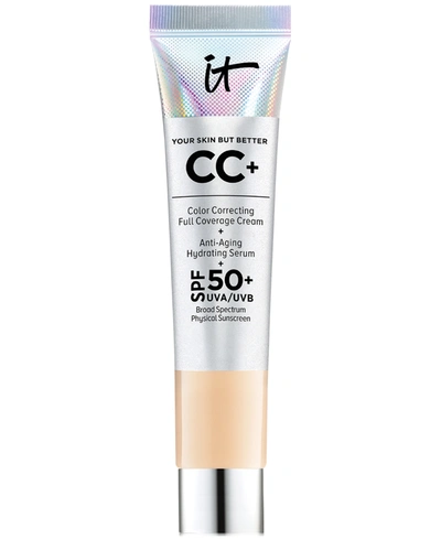 It Cosmetics Cc+ Cream With Spf 50+ Travel Size In Light