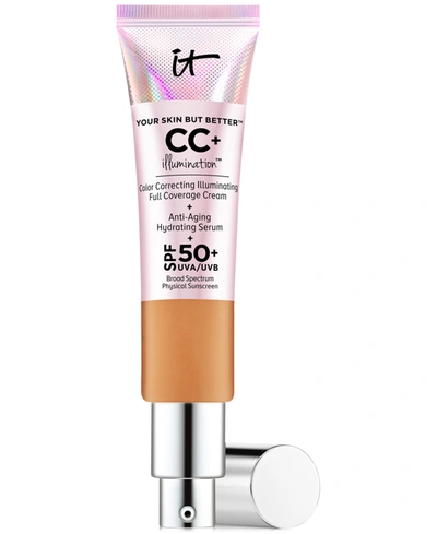 It Cosmetics Cc+ Cream Illumination With Spf 50+ In Tan