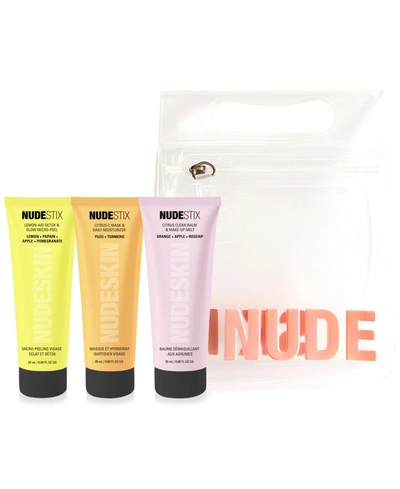 NUDESTIX 3-PC. NUDESKIN CITRUS SKIN RENEWAL SET