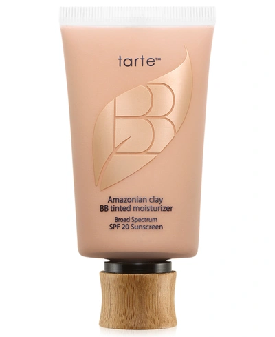 Tarte Amazonian Clay Bb Tinted Moisturizer Broad Spectrum Spf 20 In Medium - For Light Complexions With Pink