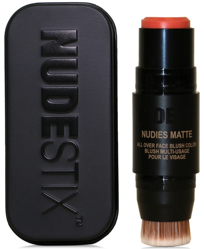 Nudestix Nudies Matte Blush In Nude Peach (soft Peachy Coral)