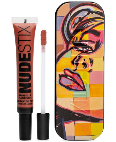 Nudestix Magnetic Lip Plush Paint In Hot Paprika