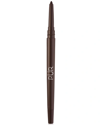 Pür Pur On Point Eyeliner Pencil In Down To Earth - Dark Grey