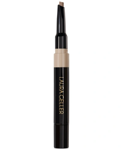 Laura Geller Beauty Sculpt-n-stay Waterproof Brow Pencil & Gel In Blonde