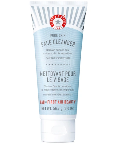 FIRST AID BEAUTY PURE SKIN FACE CLEANSER, 2-OZ.