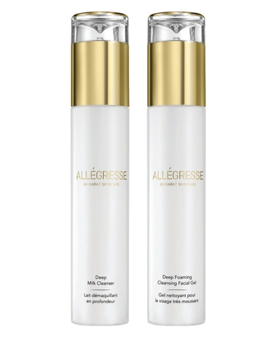 Allegresse 24 Karat Skin Care Allegresse 24k Skincare Deep Cleansing 2 Piece Set