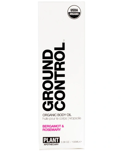 Plant Apothecary Ground Control Organic Body Oil