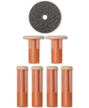 Pmd Orange Coarse Replacement Discs (6 Piece) In Orange
