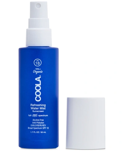 Coola Full Spectrum 360° Refreshing Water Mist Organic Face Sunscreen Spf 18, 1.7-oz. In No Color