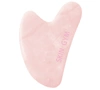 Skin Gym Rose Quartz Crystal Sculpty Heart Gua Sha Facial Tool In Rose