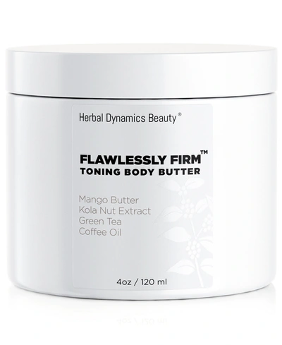 Herbal Dynamics Beauty Flawlessly Firm Toning Body Butter In Off-wh