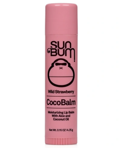 Sun Bum Coco Balm Moisturizing Lip Balm, 0.15 Oz. In Wild Strawberry