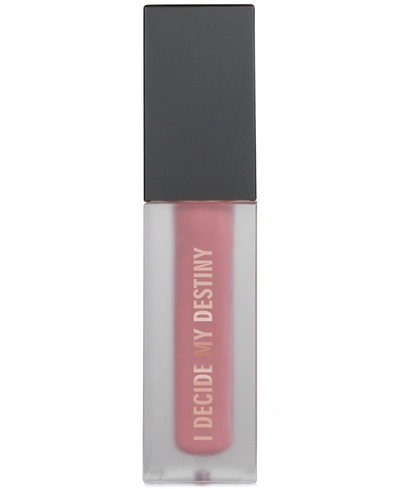 Realher Matte Liquid Lipstick In I Decide My Destiny (mauve)