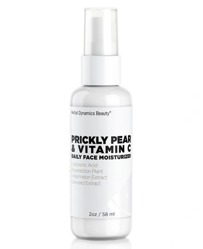 Herbal Dynamics Beauty Prickly Pear And Vitamin C Daily Face Moisturizer In Off-wh