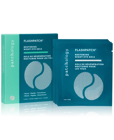 Patchology Flashpatch Restoring Night Eye Gels, 5pk In 5 Treatments