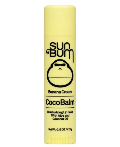 Sun Bum Coco Balm Moisturizing Lip Balm, 0.15-oz. In Banana Cream
