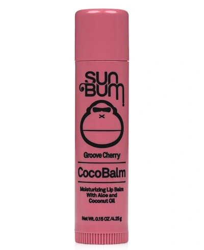 Sun Bum Coco Balm Moisturizing Lip Balm, 0.15 Oz. In Groov Cherry