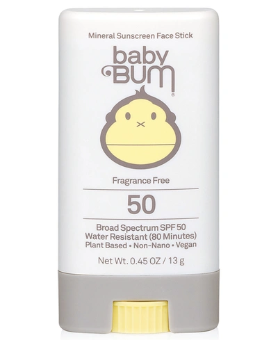 Sun Bum Baby Bum Spf 50 Mineral Sunscreen Face Stick, 0.45-oz.