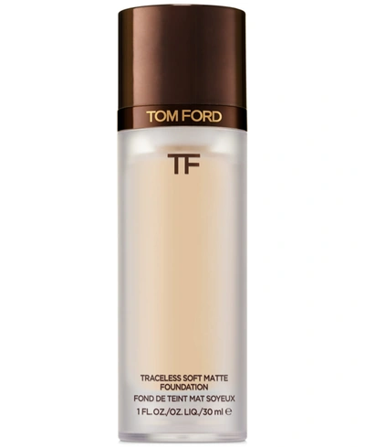 Tom Ford Traceless Soft Matte Foundation Spf 20, 1-oz. In . Ivory Silk-very Fair/warm Yellow Unde