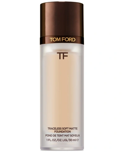 Tom Ford Traceless Soft Matte Foundation Spf 20, 1-oz. In . Nude Ivory-fair/cool Peachy Undertone