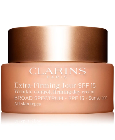 CLARINS EXTRA-FIRMING & SMOOTHING DAY MOISTURIZER SPF 15, 1.7 OZ.