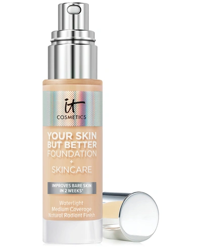 It Cosmetics Your Skin But Better Foundation + Skincare, 1 Oz. In Light Warm