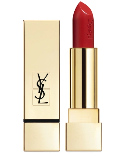 Saint Laurent Rouge Pur Couture Lipstick 3.8ml In Rose Dahlia ( Coral Orange )