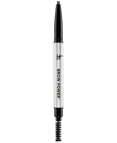 It Cosmetics Brow Power Universal Eyebrow Pencil, Travel Size In Universal Taupe