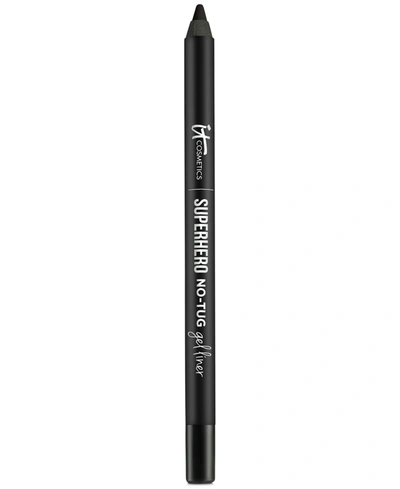 It Cosmetics Superhero No-tug Gel Liner In Super Black - Intense Ultra-black