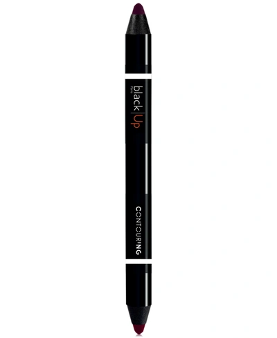 Black Up Ombre Lips Double-ended Contour Pencil In Contl Plum And Cherry